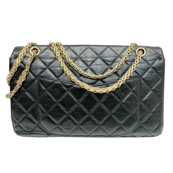 imgrc0095461274 CHANEL 255 Matelasse Shoulder Bag Calf Black