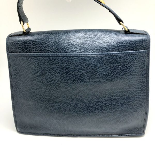 imgrc0095516583 Christian Dior Handbag Leather Navy