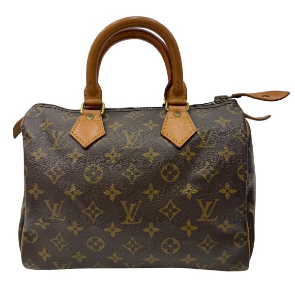 imgrc0095518024 LOUIS VUITTON Speedy 25 Handbag Monogram Brown