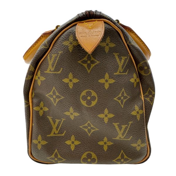 imgrc0095518026 LOUIS VUITTON Speedy 25 Handbag Monogram Brown