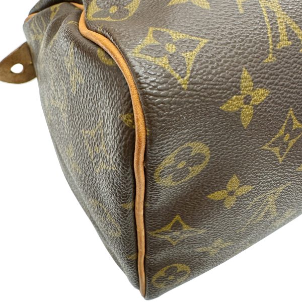 imgrc0095518031 LOUIS VUITTON Speedy 25 Handbag Monogram Brown