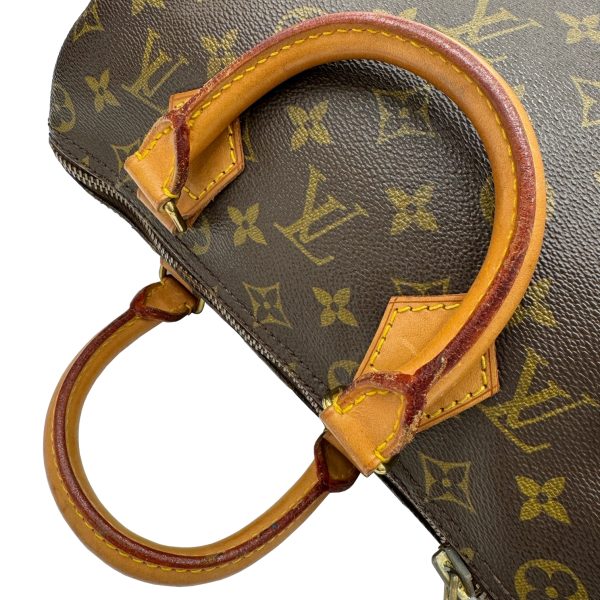 imgrc0095518036 LOUIS VUITTON Speedy 25 Handbag Monogram Brown