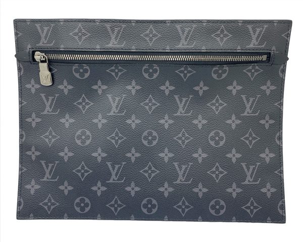 imgrc0095533097 LOUIS VUITTON Grand Sac Tote Bag Monogram Noir Silver