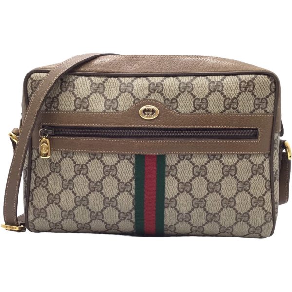 imgrc0095545318 GUCCI Sherry Line Old Shoulder Bag PVC