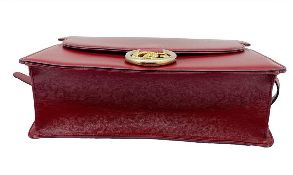 imgrc0095582483 GUCCI GG Marmont Shoulder Bag Red