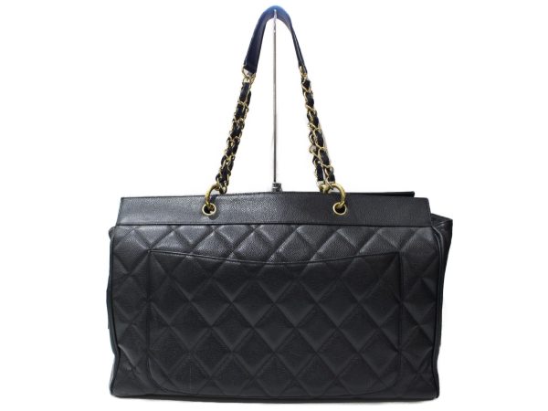 imgrc0095603366 Chanel Chain Tote Bag Decacoco Mark Caviar Black