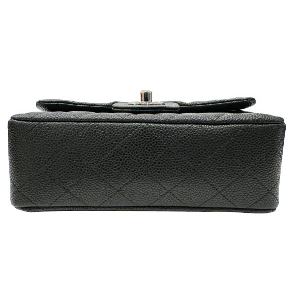 imgrc0095620933 CHANEL Mini Matelasse Shoulder Bag Caviar Skin Black