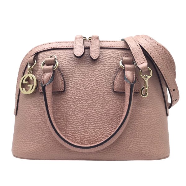 imgrc0095631768 GUCCI Interlocking G Shoulder Bag Leather Pink