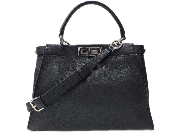 imgrc0095698883 Fendi Peekaboo Handbag Shoulder Black