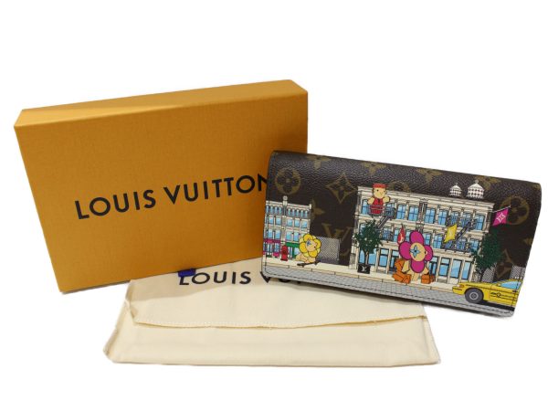 imgrc0095711482 Louis Vuitton Portefeuille Sarah Long Wallet Brown