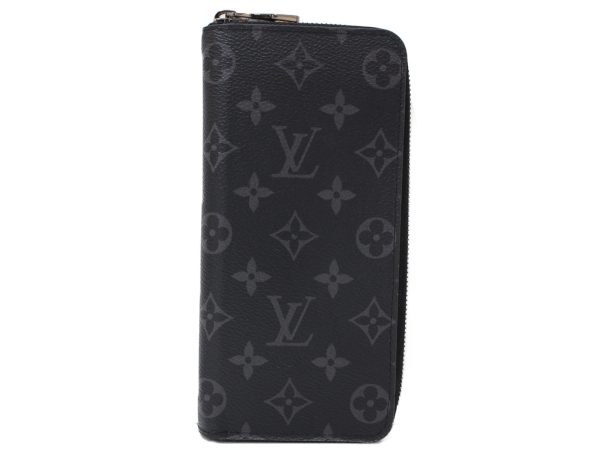 imgrc0095712216 Louis Vuitton Zippy Wallet Vertical Black Gray