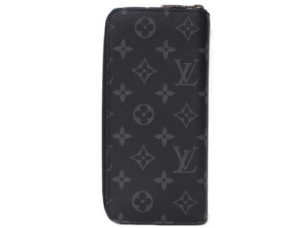 imgrc0095712217 Louis Vuitton Zippy Wallet Vertical Black Gray