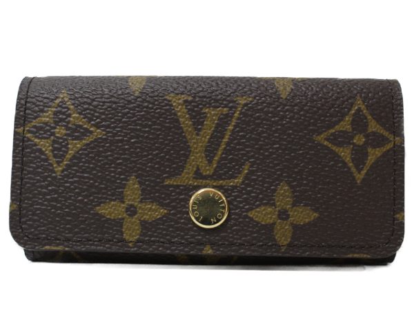 imgrc0095768317 Louis Vuitton Multicle 4 Key Case Monogram Brown