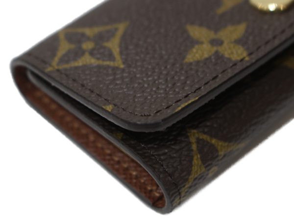 imgrc0095768322 Louis Vuitton Multicle 4 Key Case Monogram Brown