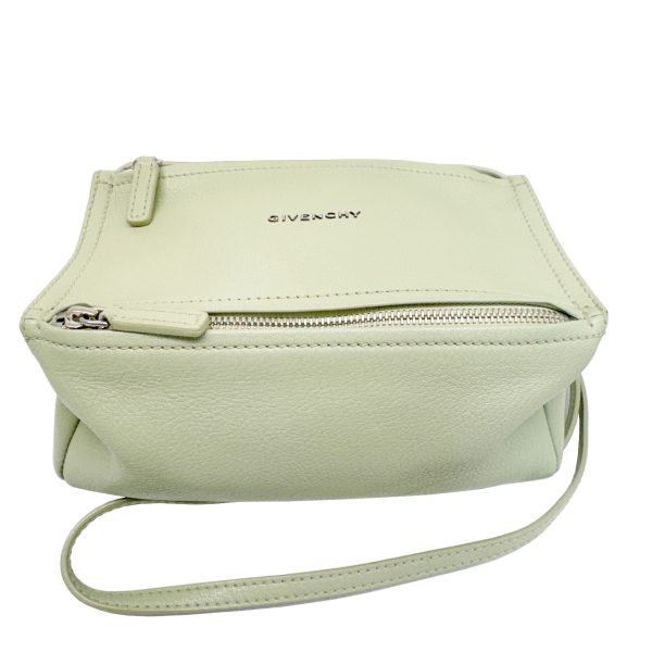 imgrc0095774475 Givenchy Pandora Mini Shoulder Bag Leather Pistachio Green