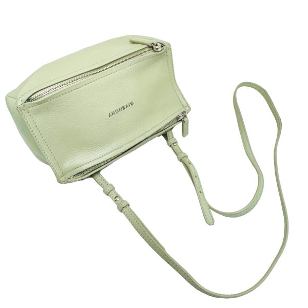 imgrc0095774481 Givenchy Pandora Mini Shoulder Bag Leather Pistachio Green