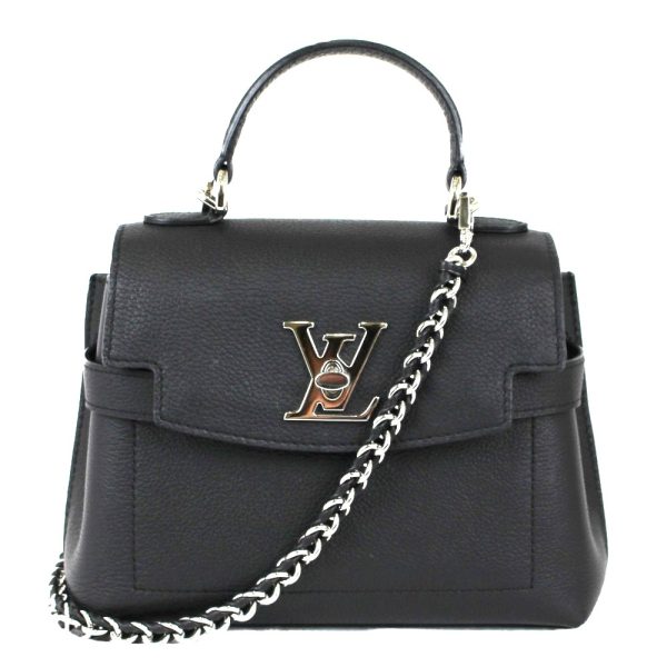 imgrc0095797971 Louis Vuitton Lock Me Ever Mini Black Leather