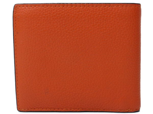 imgrc0095805730 Coach Coin Bifold Wallet Folding Orange Leather