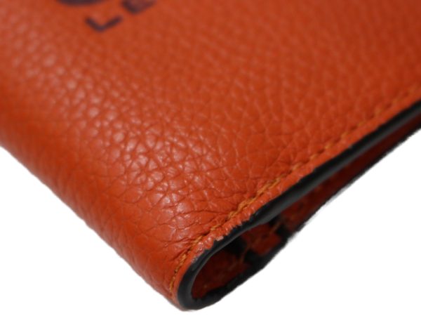 imgrc0095805735 Coach Coin Bifold Wallet Folding Orange Leather