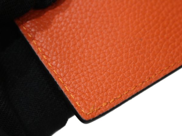 imgrc0095805756 Coach Coin Bifold Wallet Folding Orange Leather