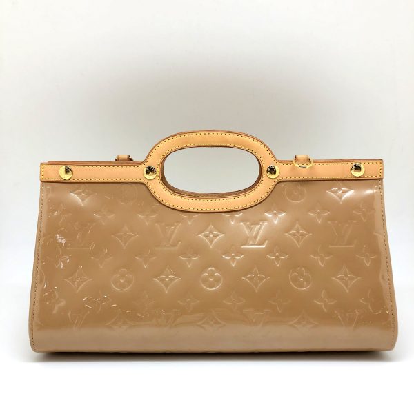 imgrc0095820230 Louis Vuitton Roxbury Drive Vernis Enamel 2WAY Bag Beige