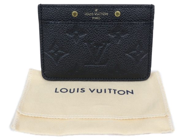 imgrc0095893446 Louis Vuitton Porte Carte Sampler Card Case Black