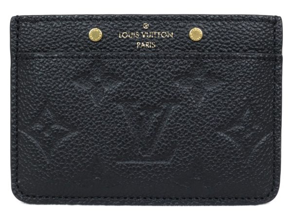 imgrc0095893447 Louis Vuitton Porte Carte Sampler Card Case Black