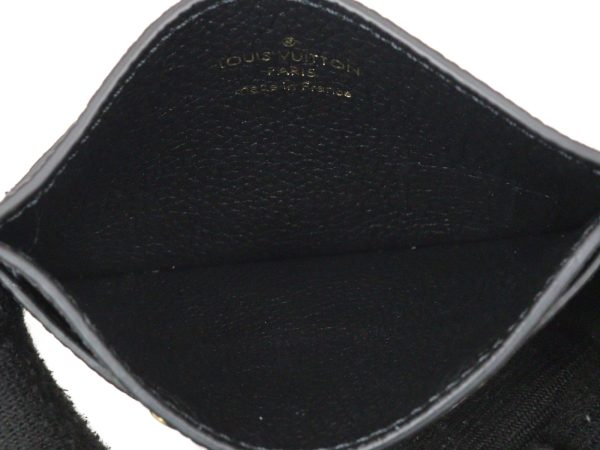 imgrc0095893455 Louis Vuitton Porte Carte Sampler Card Case Black