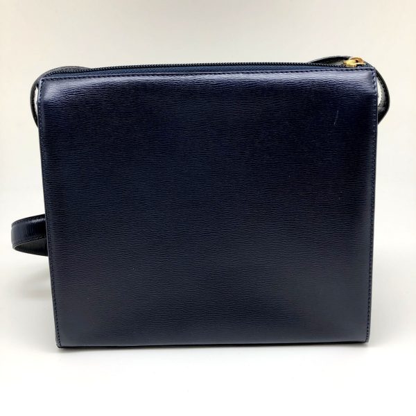 imgrc0095927645 Christian Dior Shoulder Bag Leather Navy