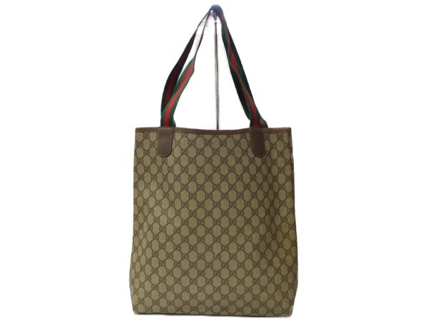 imgrc0095943933 Gucci Tote Bag Sherry Line Beige Brown