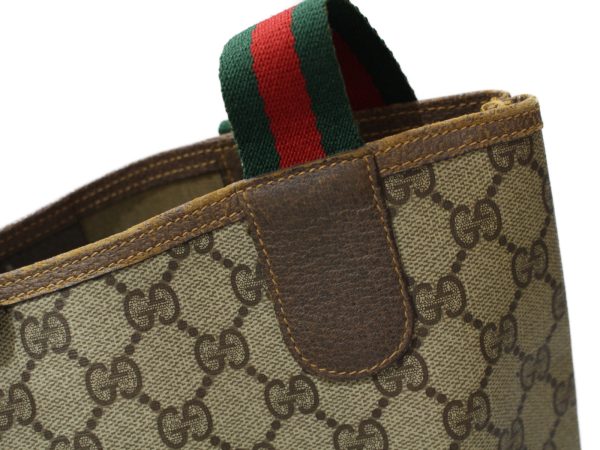 imgrc0095943944 Gucci Tote Bag Sherry Line Beige Brown