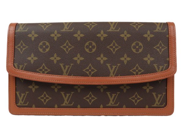 imgrc0096001814 Louis Vuitton Pochette Dame Clutch Bag Brown