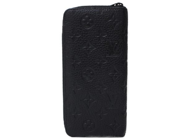 imgrc0096010086 Louis Vuitton Zippy Vertical Long Wallet Black