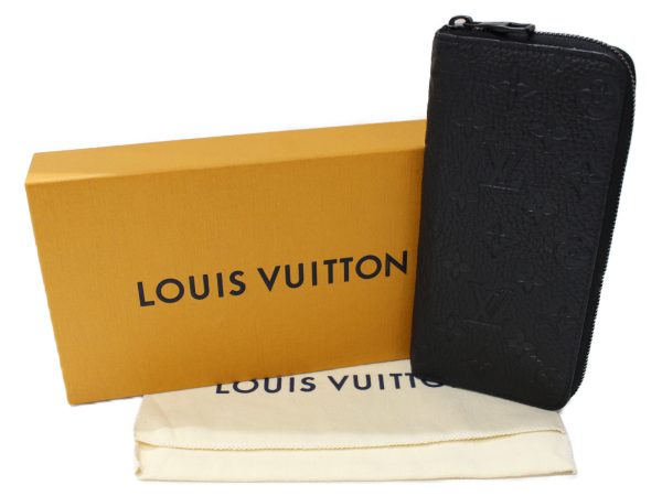 imgrc0096010108 Louis Vuitton Zippy Vertical Long Wallet Black