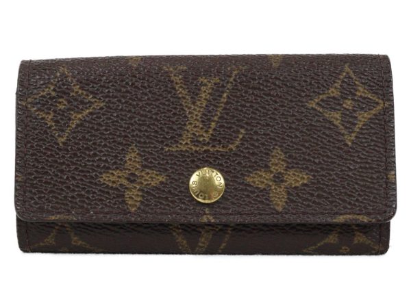 imgrc0096010703 Louis Vuitton Multicle 4 Key Case Monogram Brown