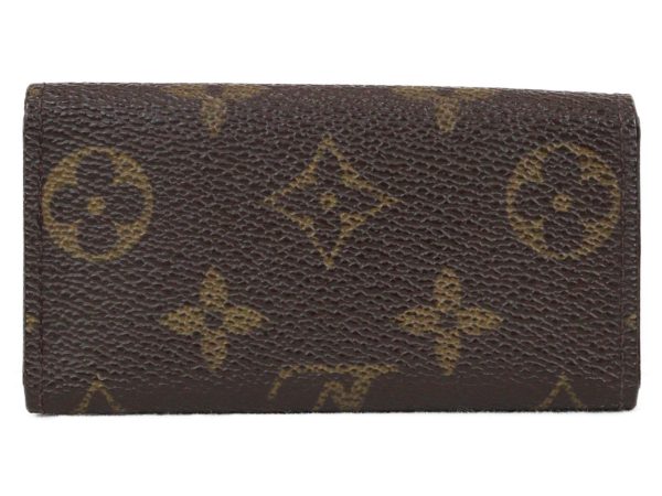 imgrc0096010704 Louis Vuitton Multicle 4 Key Case Monogram Brown