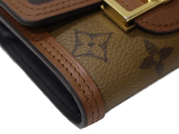 imgrc0096016136 Louis Vuitton Portefeuille Dauphine Wallet Brown