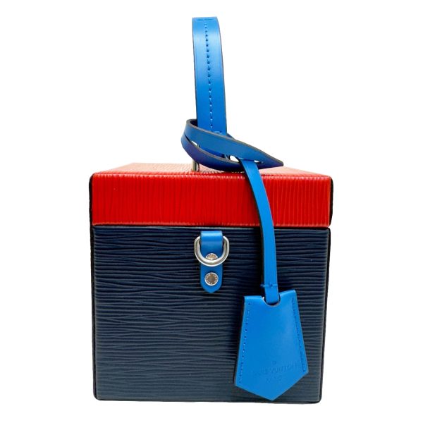 imgrc0096027103 LOUIS VUITTON Bleecker Box Shoulder Bag Epi Navy Red Blue