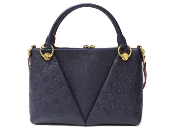 imgrc0096038668 Louis Vuitton V Tote BB Shoulder Bag Navy Red