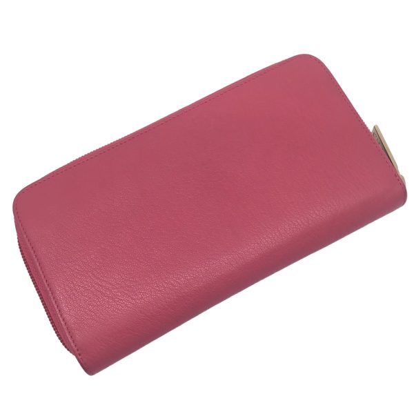 imgrc0096041681 CHANEL Round Zipper Long Wallet Pink