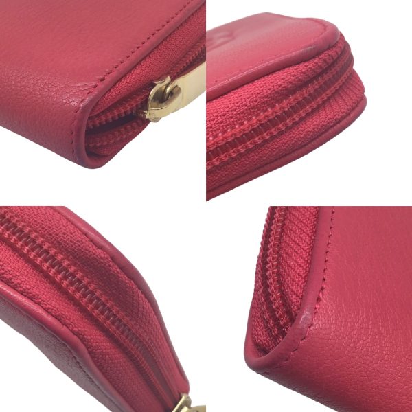 imgrc0096041682 CHANEL Round Zipper Long Wallet Pink