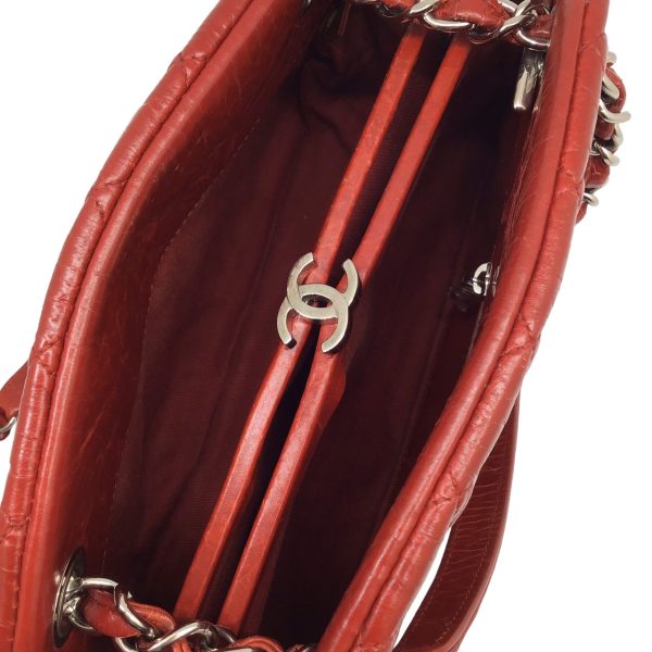 imgrc0096042359 CHANEL Matelasse Gama guchi Chain Bag Leather Red