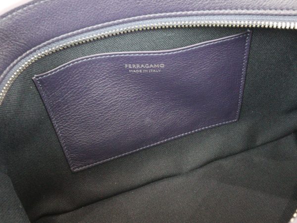 imgrc0096082639 Ferragamo Pouch Clutch Bag Navy