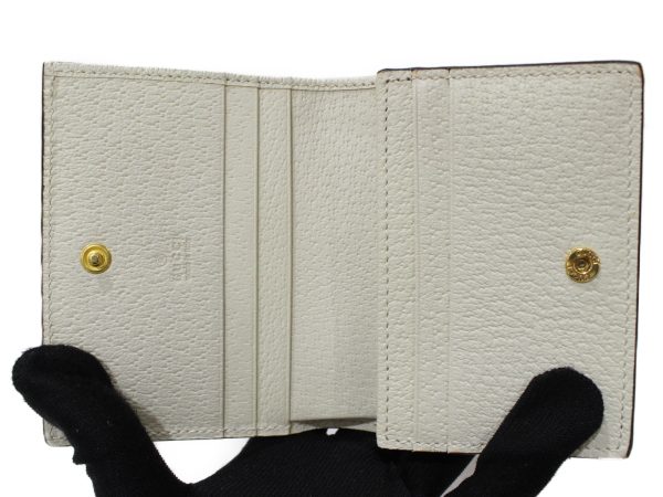 imgrc0096084386 Gucci Compact Folding Wallet Sherry Line Ivory