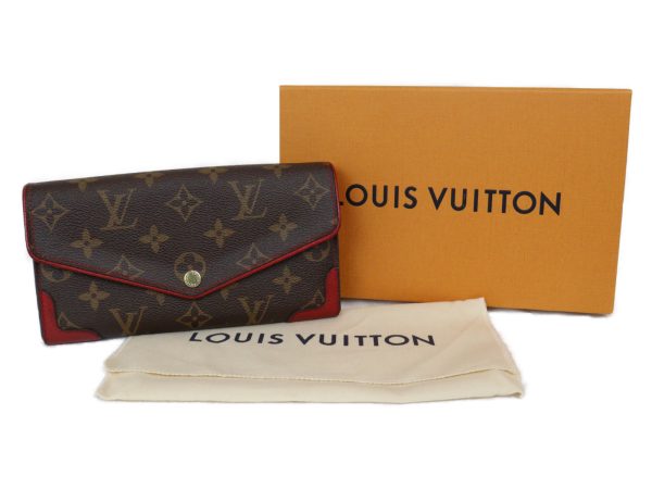 imgrc0096106517 Louis Vuitton Portefeuille Sara Retiro Brown Red