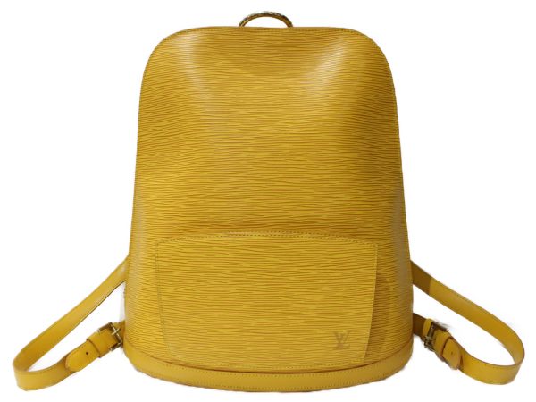 imgrc0096128511 Louis Vuitton Gobelins Backpack Rucksack Yellow