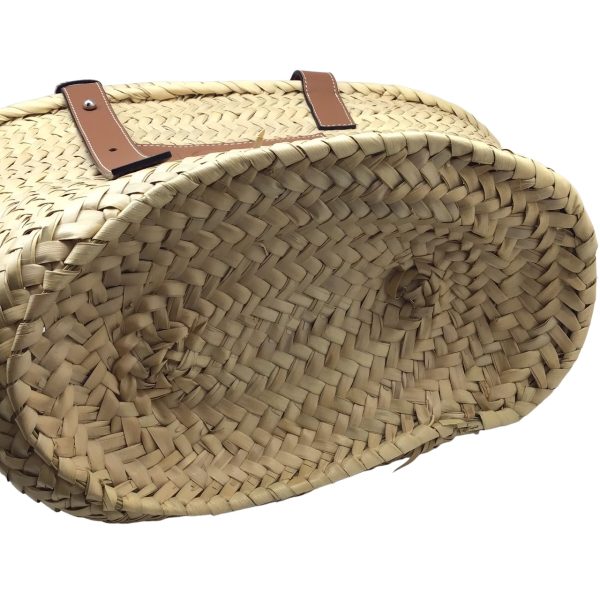 imgrc0096185160 Loewe Basket Bag Large Palm Leaf Leather Natural