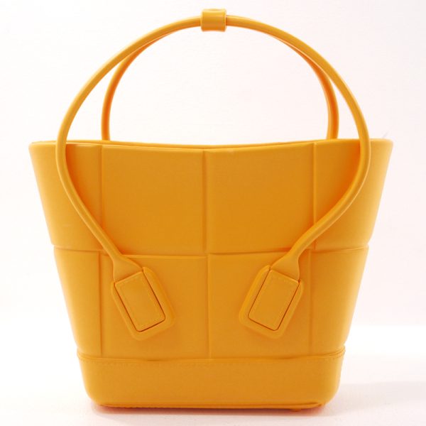 imgrc0096198143 Bottega Veneta Arco the Arco Rubber Tote Yellow