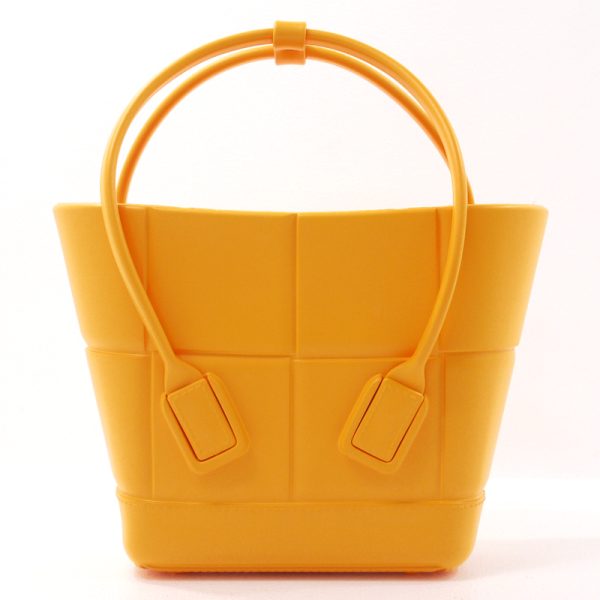 imgrc0096198144 Bottega Veneta Arco the Arco Rubber Tote Yellow