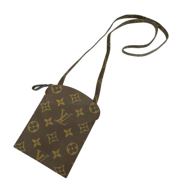 imgrc0096252165 LOUIS VUITTON Pochette Secret Shoulder Bag Monogram Brown